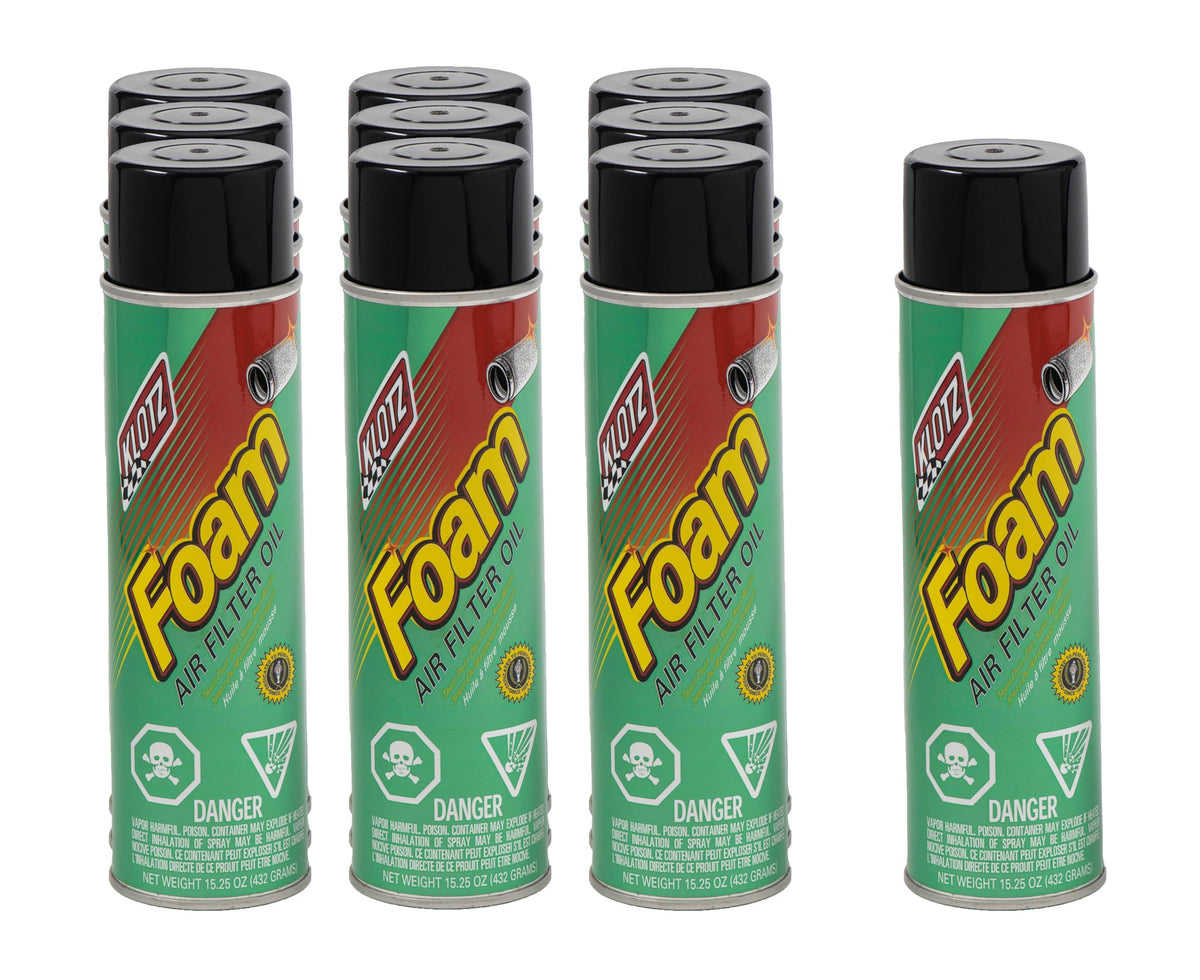Foam Filter Oil Case 10 x 15.25 Oz. - KL606