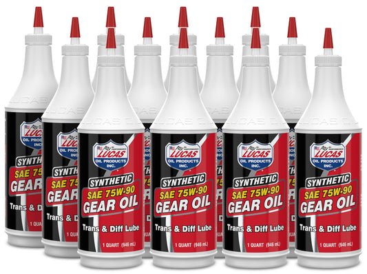 Lucas Oil 75w90 Trans/Diff Lube Case/12