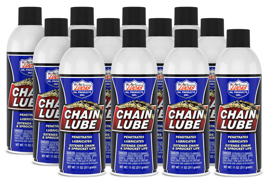 Lucas Oil Chain Lube Aerosol 12x11 Ounce