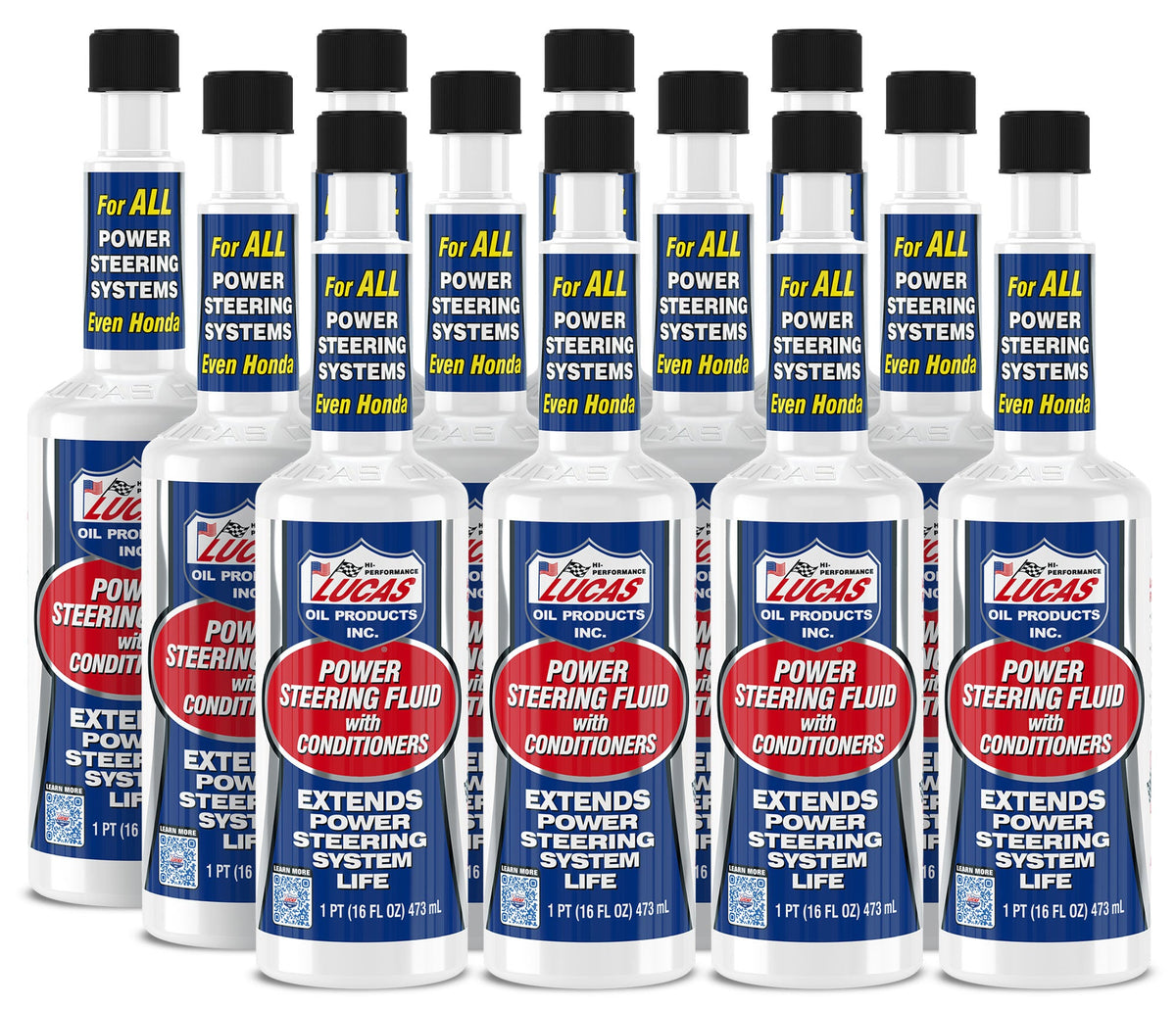 Lucas Oil Power Steering Fluid Case 12 x 16 Oz.