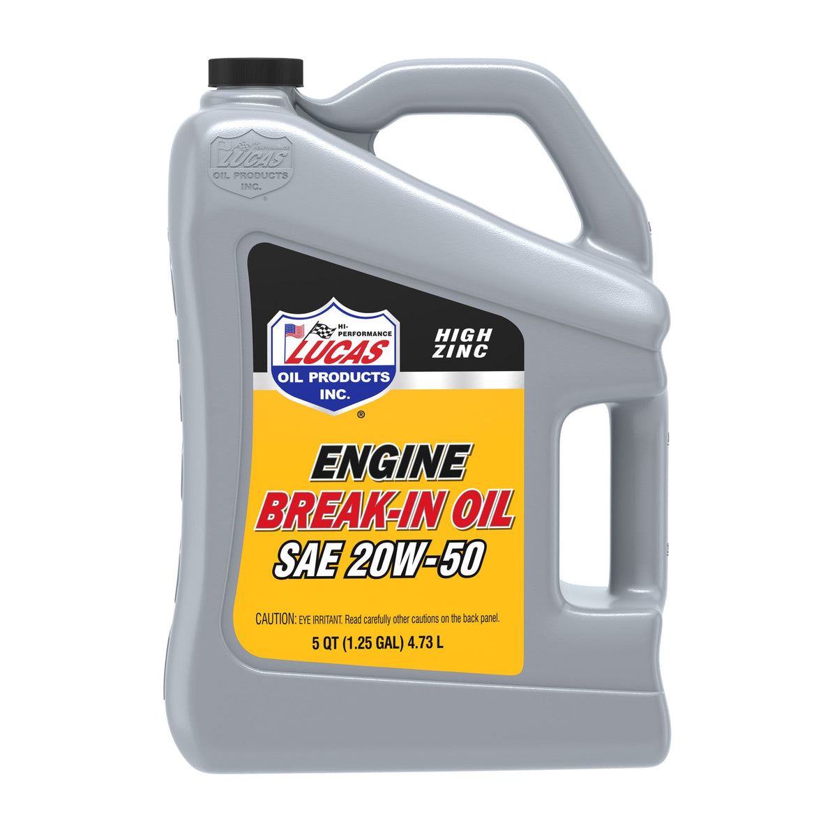 SAE 20W50 Break-In Oil 5 Qt Bottle - LUC10636