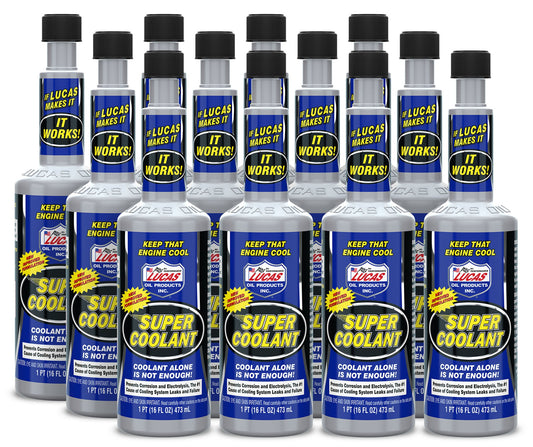 Lucas Oil Super Coolant Radiator Additive 12x16oz
