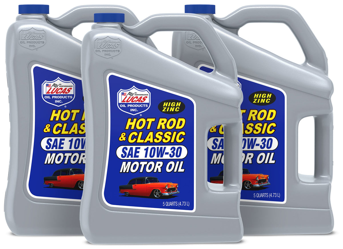 Lucas Oil 10w30 Petroleum Oil 3x5 Qt Jug