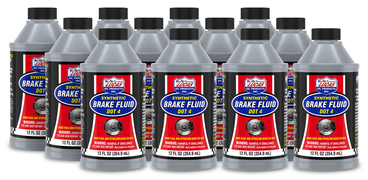 Lucas Oil Dot 4 Brake Fluid 12OZ - 10827
