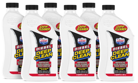 Lucas Oil Diesel Deep Clean Fuel Additive Case 6 x 64oz.