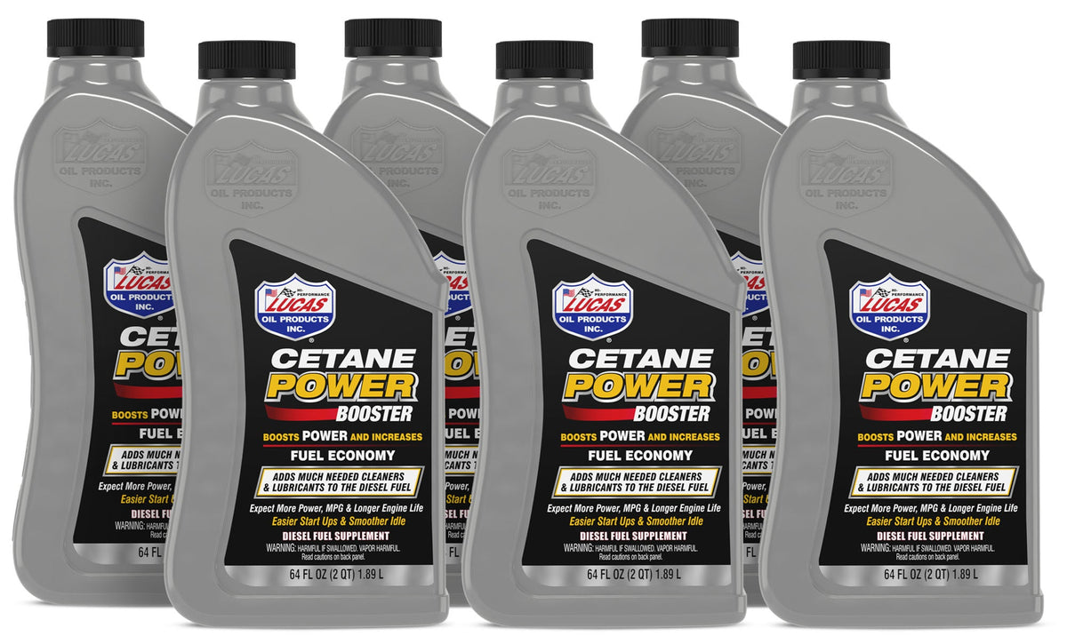 Lucas Oil Cetane Power Booster Case 6 x 64 Oz.