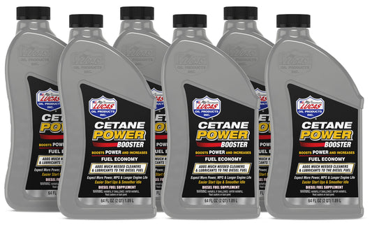 Lucas Oil Cetane Power Booster Case 6 x 64 Oz.