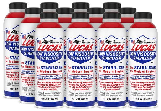 Lucas Oil Low Viscosity Stabilizer Case 12 x 12 Oz.
