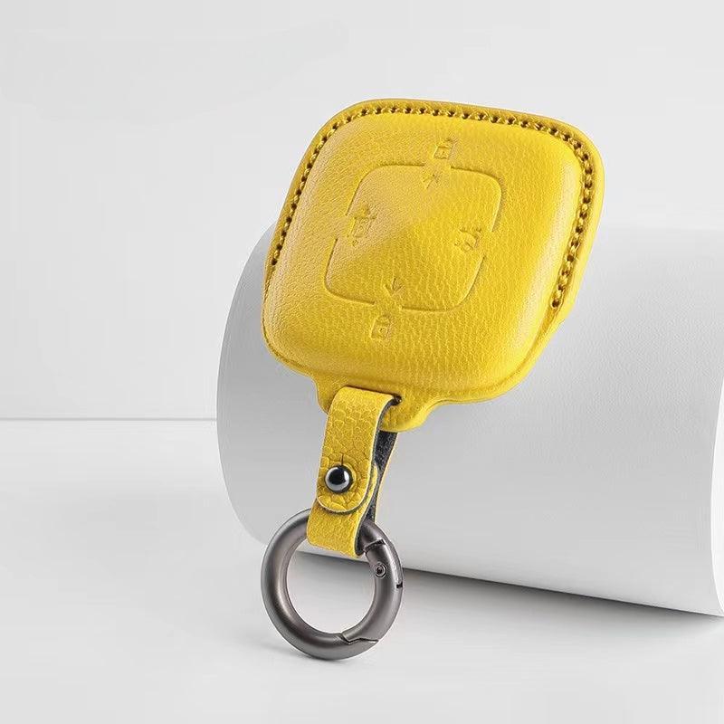EVSTITAN Luxury Leather Car Key Case Cover Fob Shell for ZEEKR