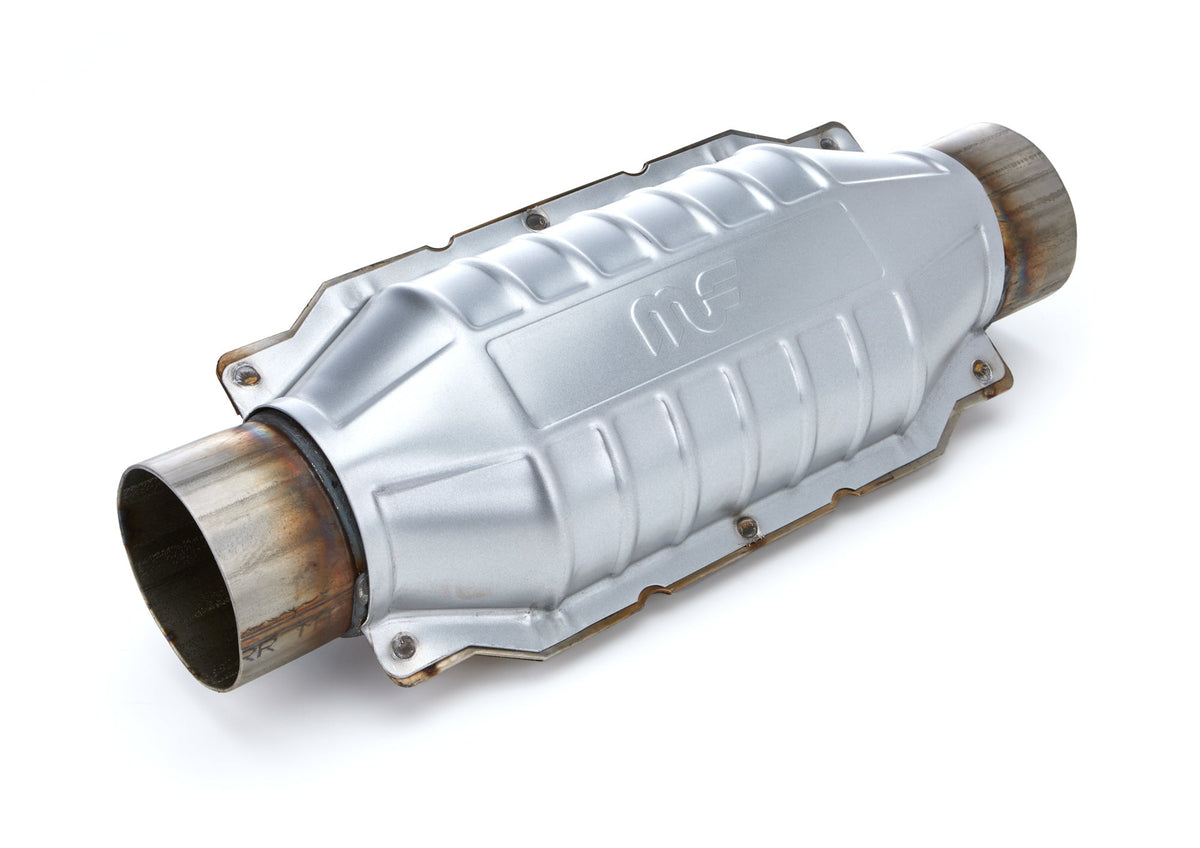 SS Cat Converter Oval Universal 3.00 In/Out - 94009