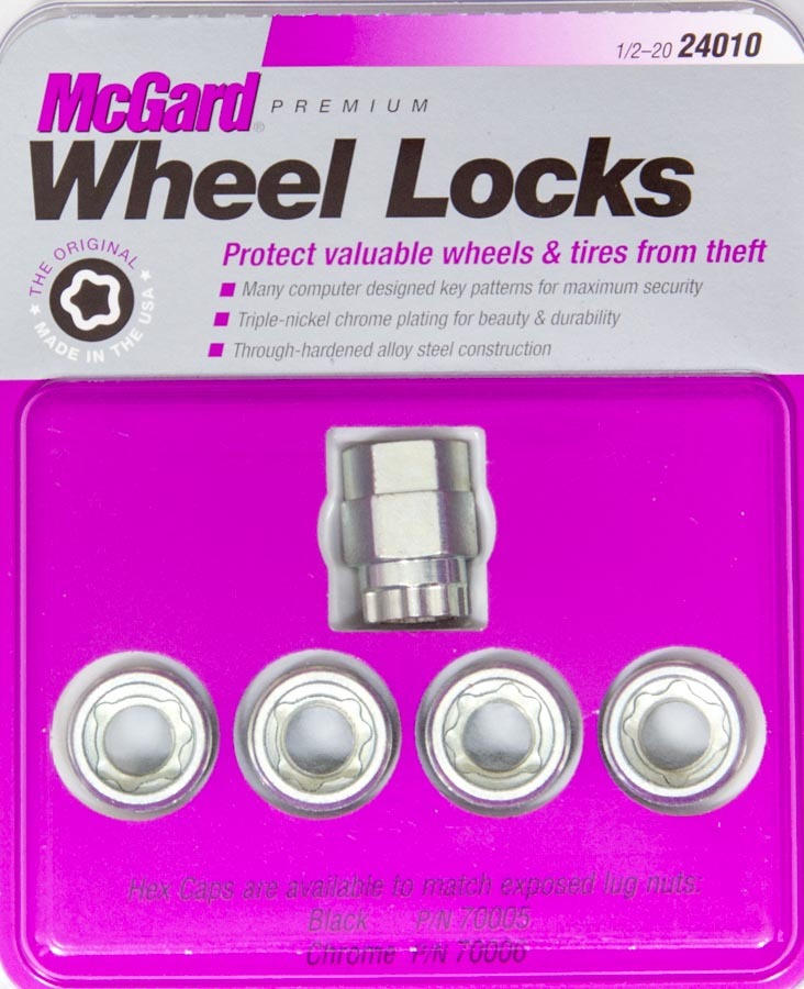 McGard 4 Pack 1/2 Cone Seat Lock - 24010