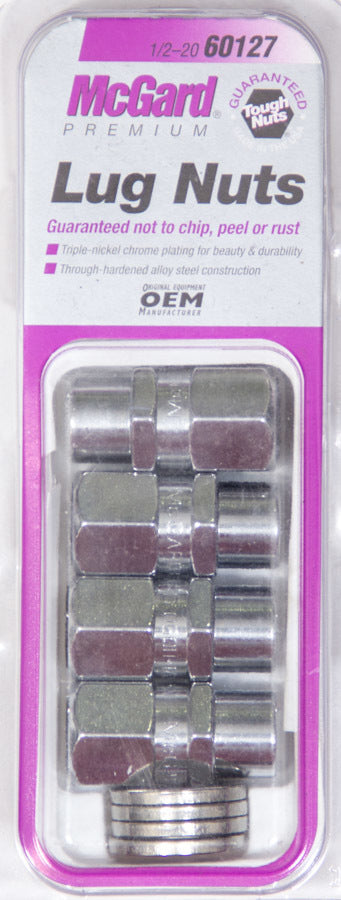 McGard Lug Nut 1/2 Pro-stock Open End (4)