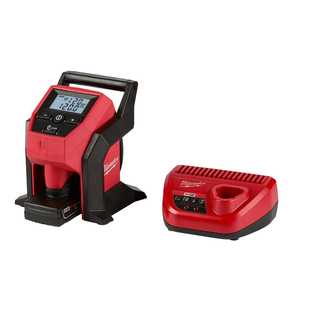 Milwaukee Tool M12 Compact Inflator kit