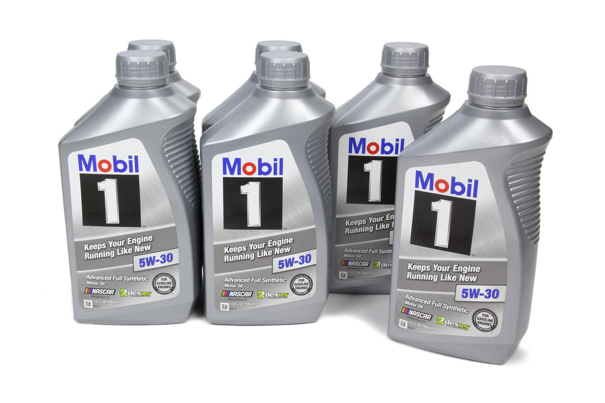 Mobil 1 5w30 Synthetic Oil Case 6 x 1 Quart Dexos - 124315