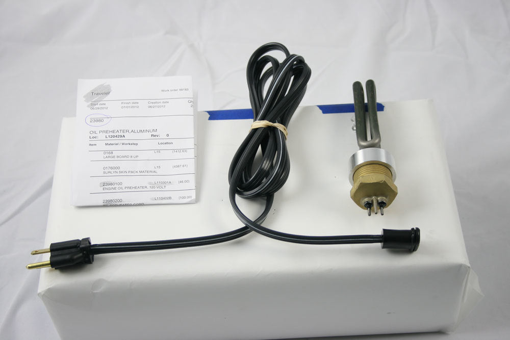 Moroso Oil Preheater Aluminum - 23980
