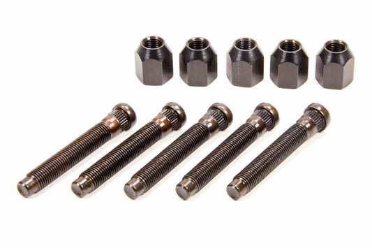 Moroso Wheel Stud & Lug Nut Kit (5pk) 7/16-20x2-7/8 - 46450