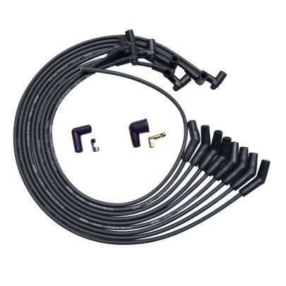 Moroso Ultra Plug Wire Set BBC Under V/C Black