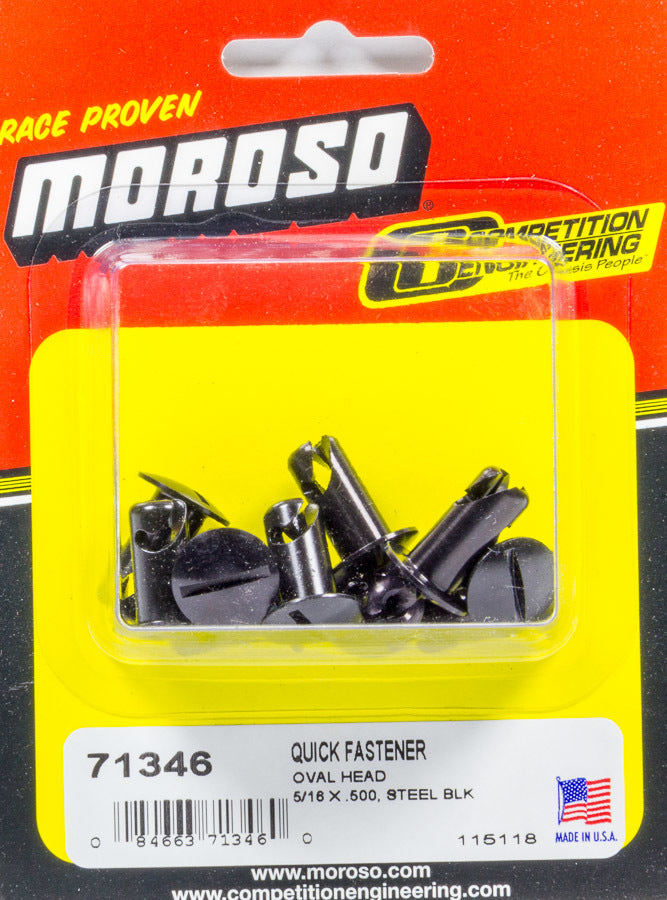Moroso Oval Head Quick Fastener 5/16 x .500 - 71346