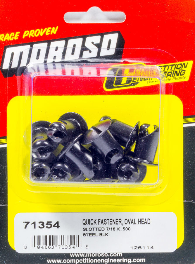Moroso Oval Head Quick Fastener 7/16 x .500 - 71354