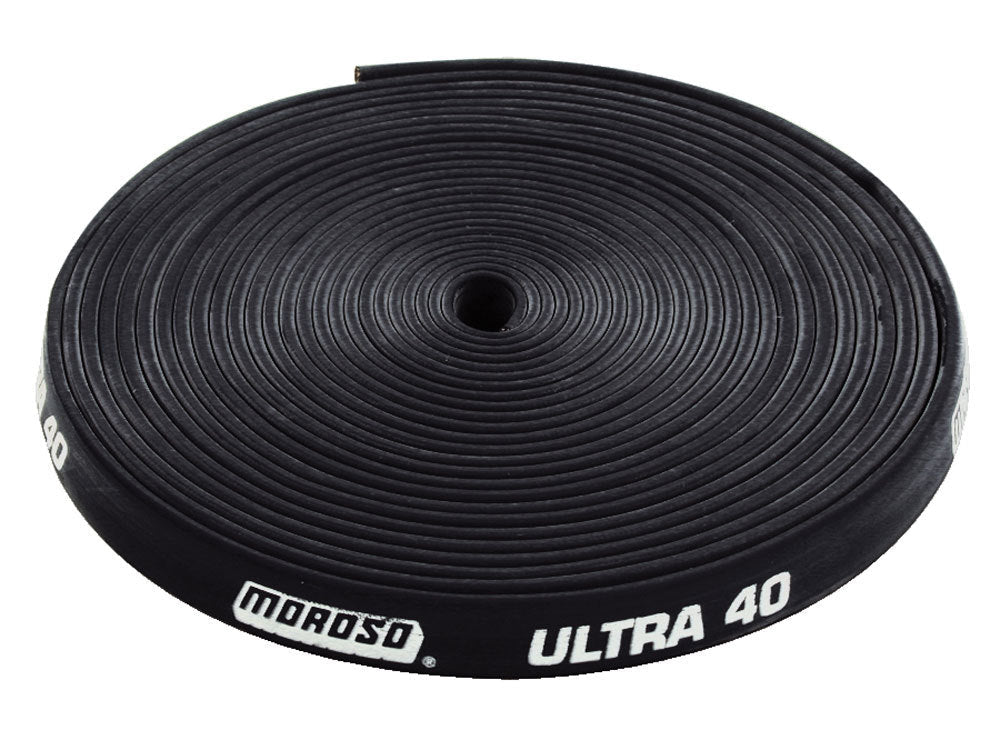 Moroso Ultra 40 Sleeving Black 25FT - 72012