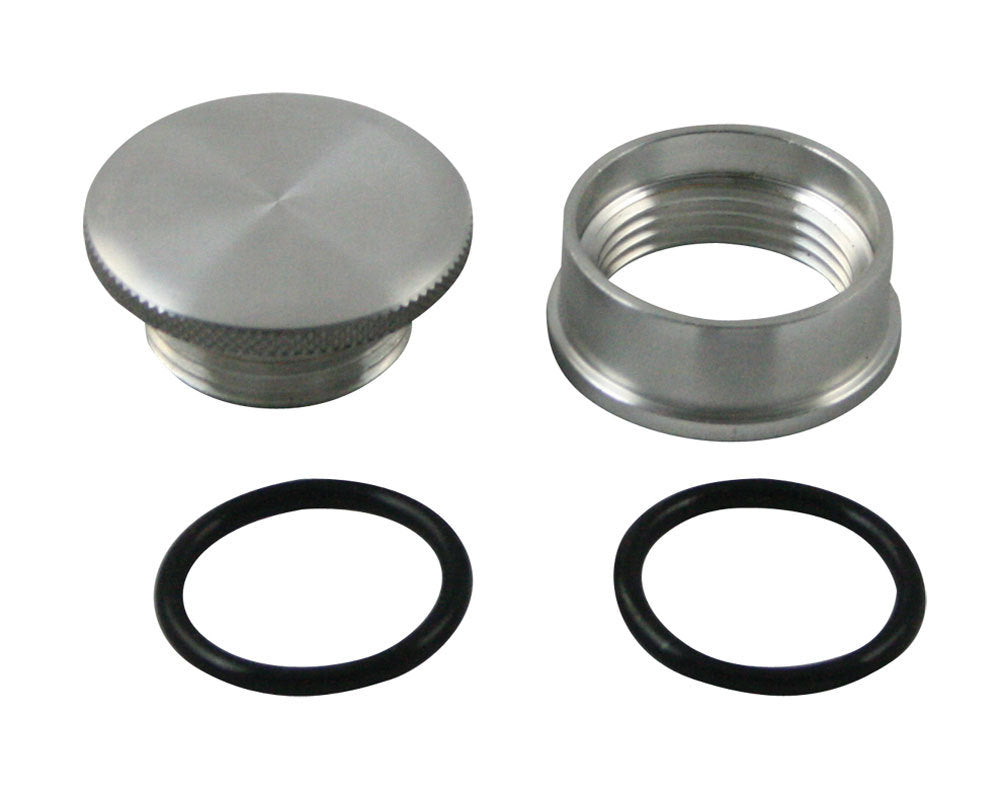 Moroso Aluminum Weld-In Filler Bung & Cap - 85282