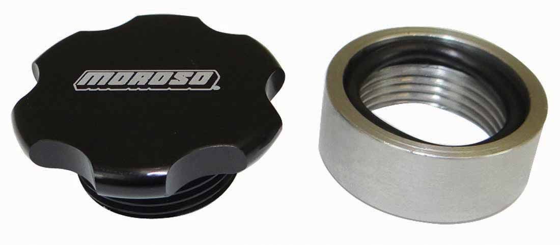 Moroso Fill Cap Kit Steel 1-1/4in -1/2UNF - 85284