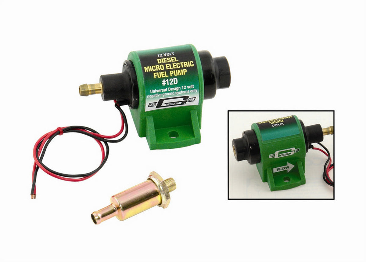 Mr. Gasket Diesel Micro Fuel Pump - 12D