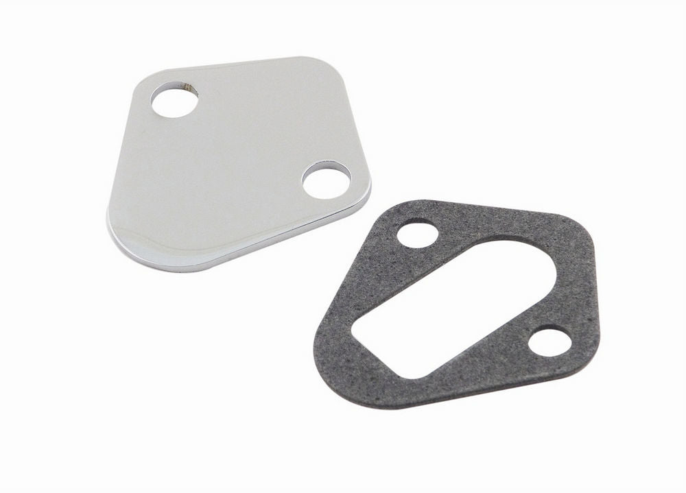Mr. Gasket Fuel Pump Block-Off Plat - 1516