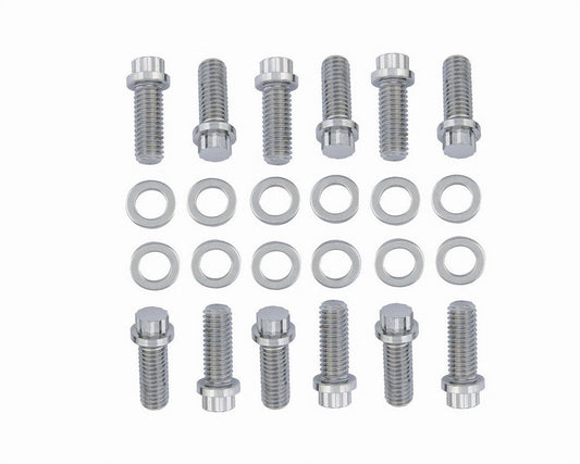 Mr. Gasket Chrome Intake Bolt Small Block Ch 12-Point - 5003