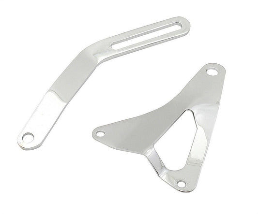 Mr. Gasket SBF Chrome Alternator Bracket - 5185