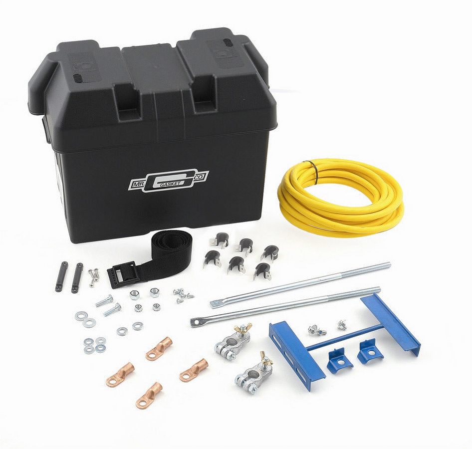 Mr. Gasket Trunk Mounted Batt Box Kit - 6279