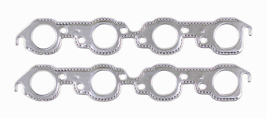 Mr. Gasket Alum BBC Exhaust Gasket Round Port - 7407G