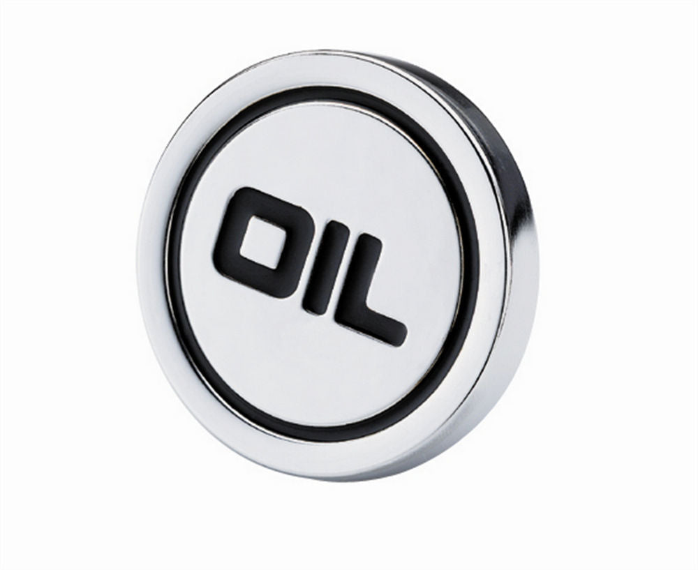 Mr. Gasket Chrome Push On Oil Plug - 9815
