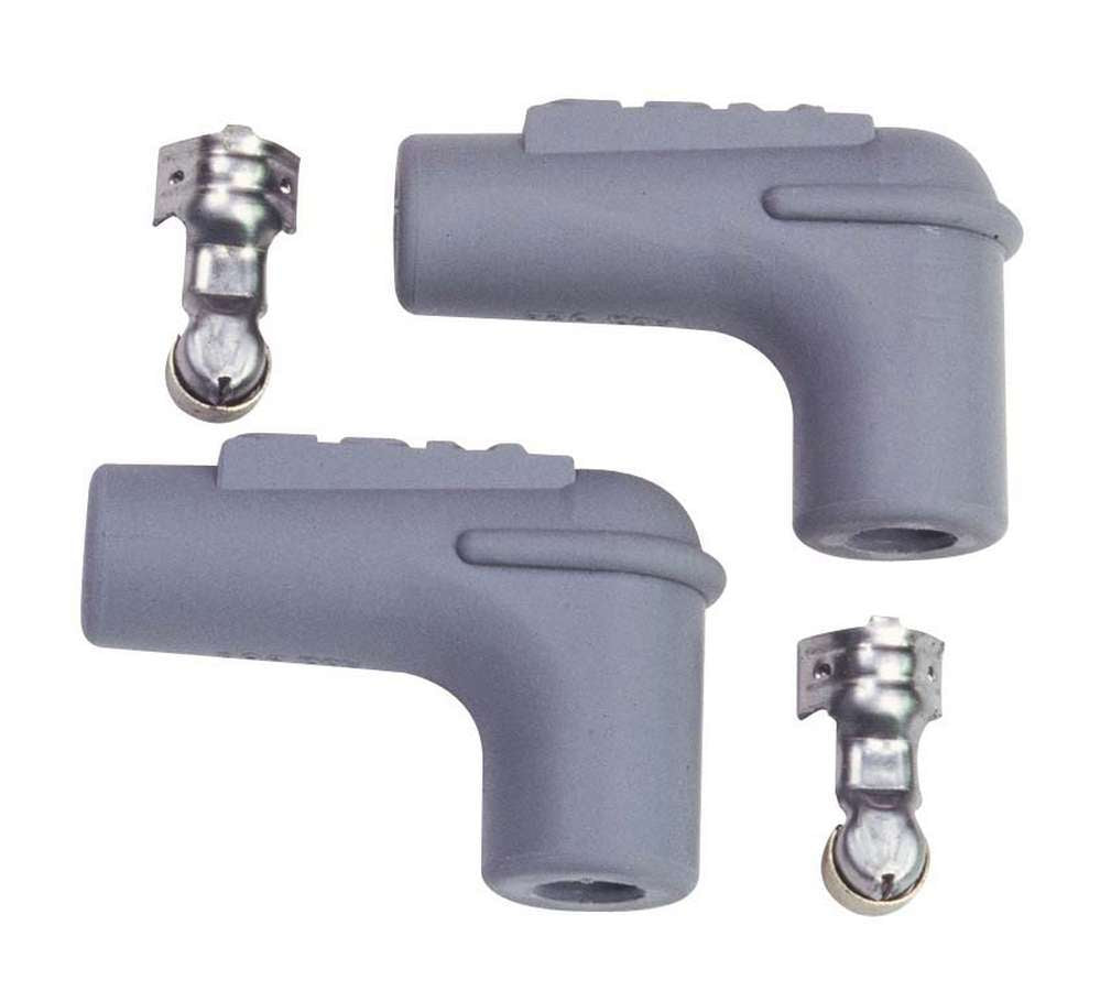 MSD 90 Degree Spark Plug Boots- 2 Per Card - 3311