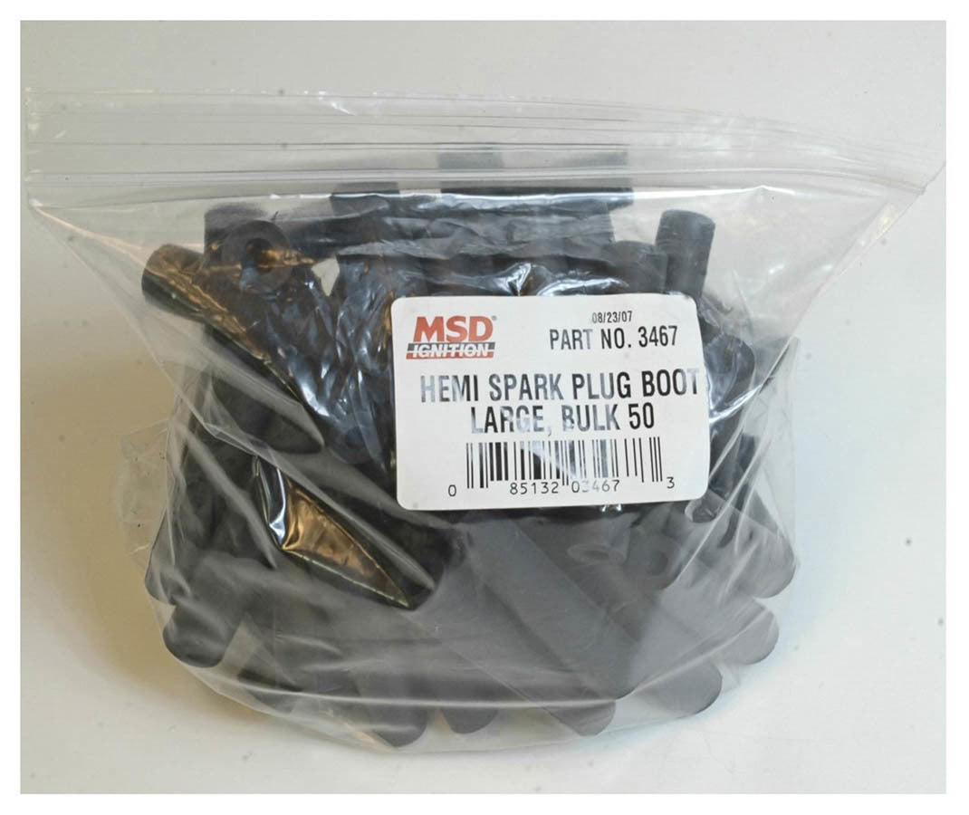 MSD 50 Pack Spark Plug Boots - 3467