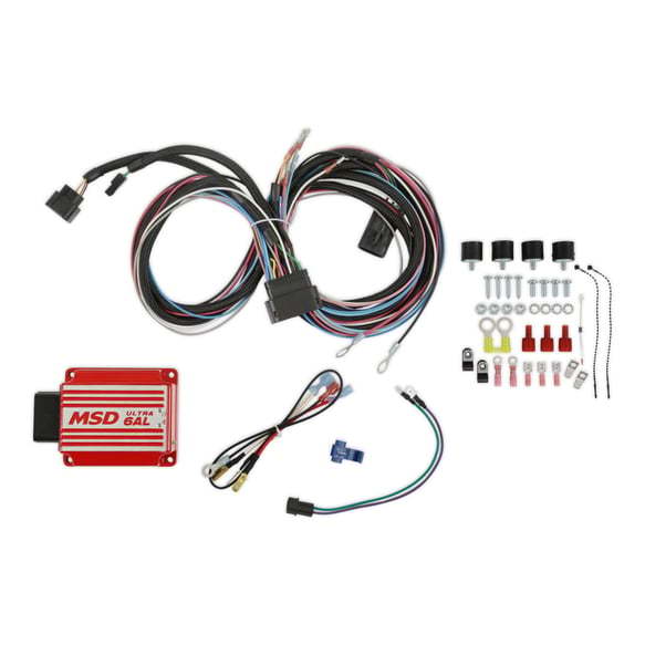 MSD Ignition Box- 6AL Red - 6423