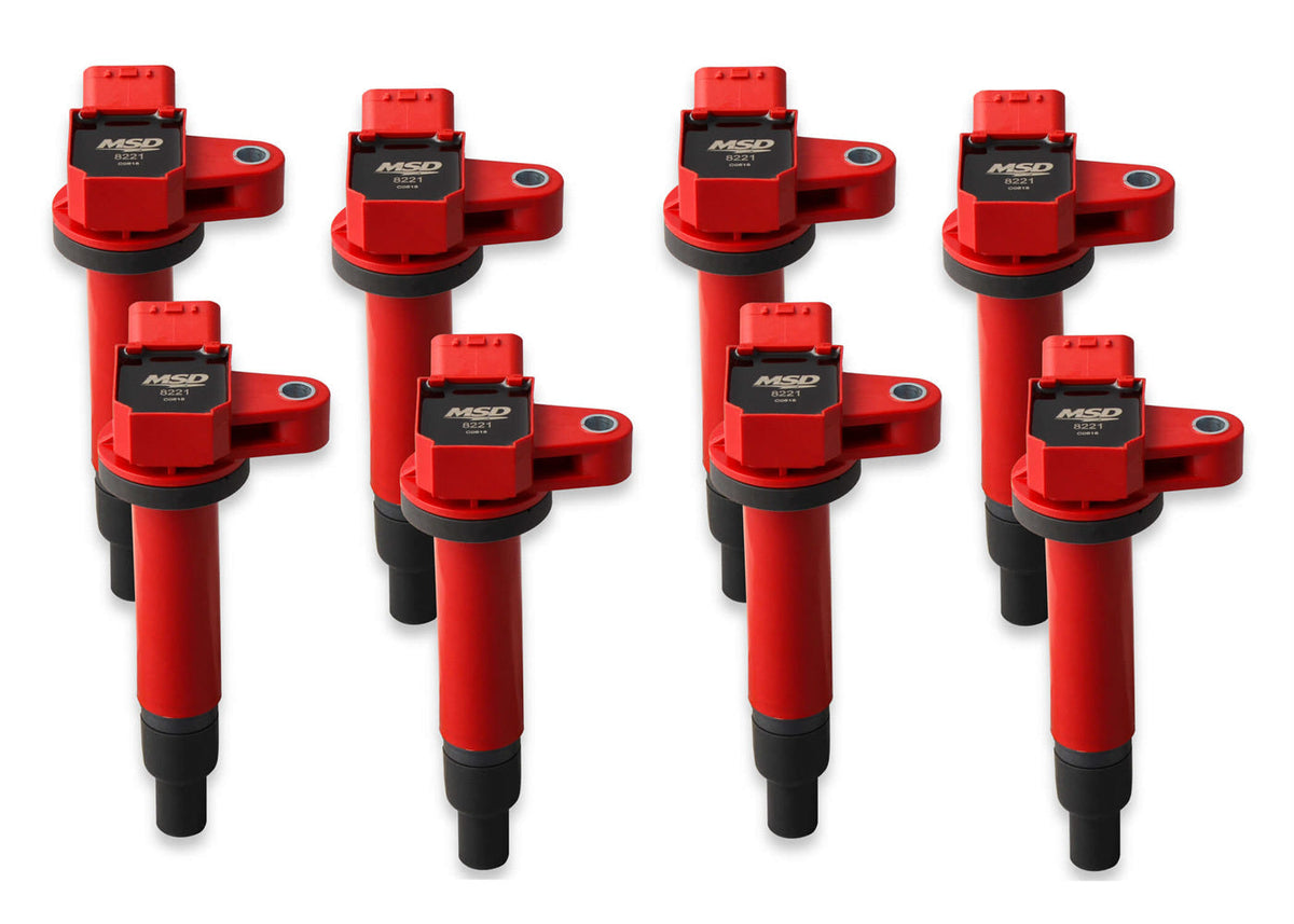 MSD 98-10 Toy/Lex 4.7L Coils Red 8Pk - 82218