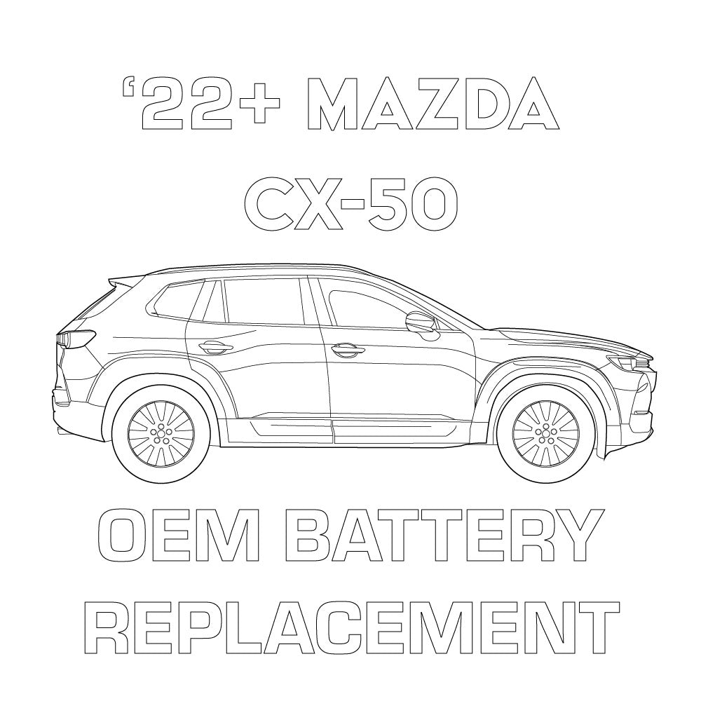 MeLe Design Mazda CX-50 OEM Replacement Battery