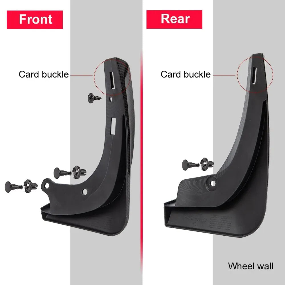 Teskay Mud Flaps for Tesla Model 3/Y (2017-2023)