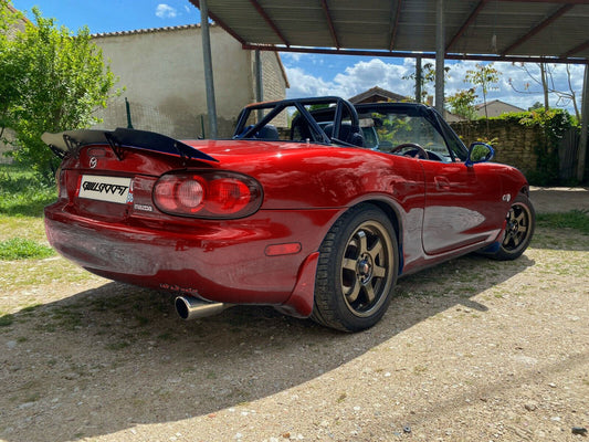 Bull Boost NB Mazda Miata Custom Aggressive Ducktail Duckbill Trunk Spoiler Duckwing US