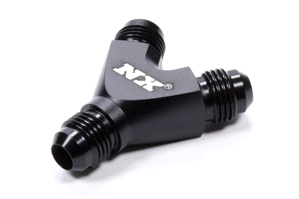 Nitrous Express Billet Y-Fitting - Black 6x6x6 - 16386