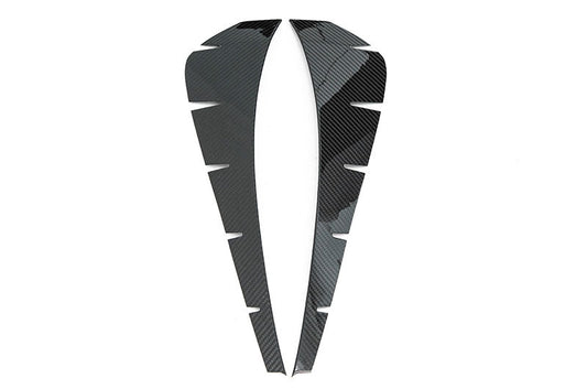 OLM Carbon Fiber Front Fender Vent Insert - 2017-2021 Honda Civic Type R FK8