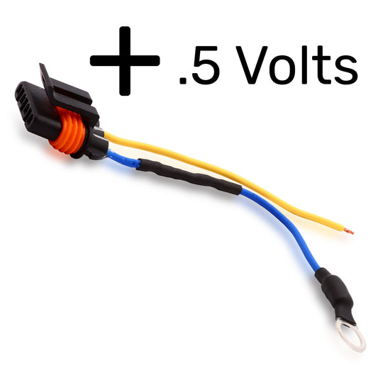 Mechman P101-L-1 Voltage Boost Harness GM 4 Pin - 0.5 Volt for Lithium Batteries