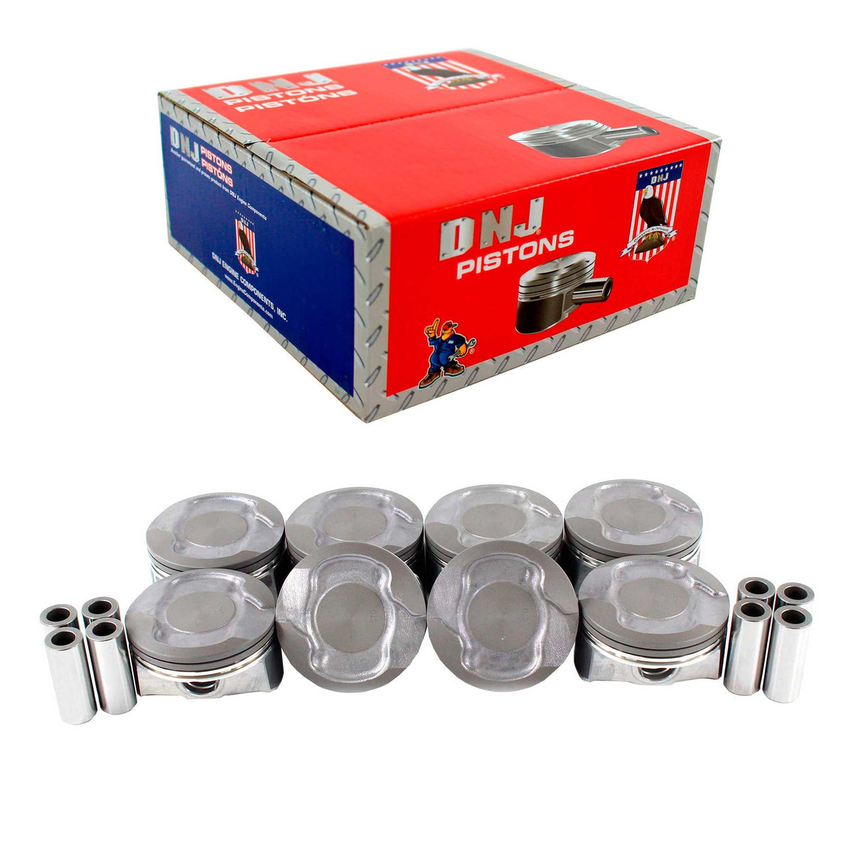 DNJ Piston Set 2008-2013 Chrysler, Dodge, Jeep, Ram 4.7L (Oversizes Available)