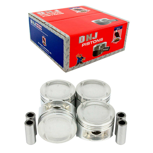 DNJ Piston Set 1990-1997 Acura, Honda, Isuzu 2.2L (Oversizes Available)