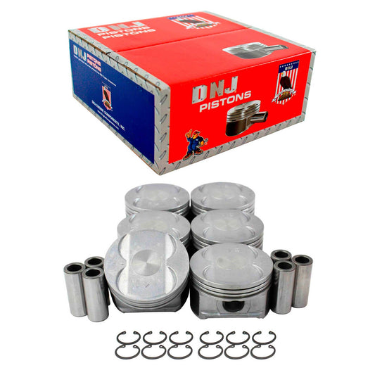 DNJ Piston Set 2003-2007 Honda 3.0L (Oversizes Available)