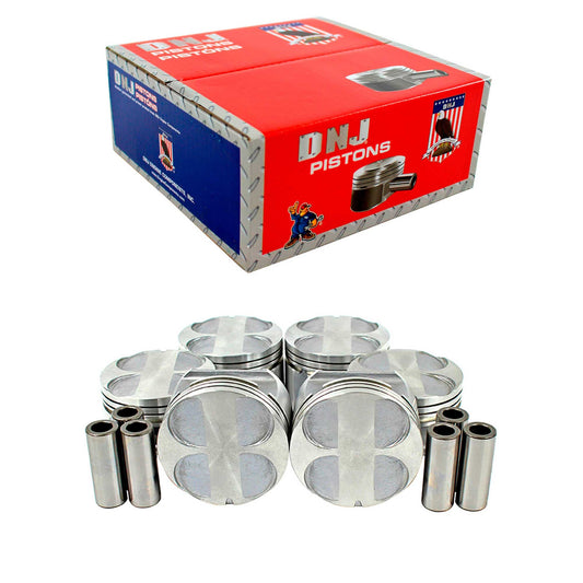 DNJ Piston Set 1991-1997 Chevrolet, Oldsmobile, Pontiac 3.4L (Oversizes Available)