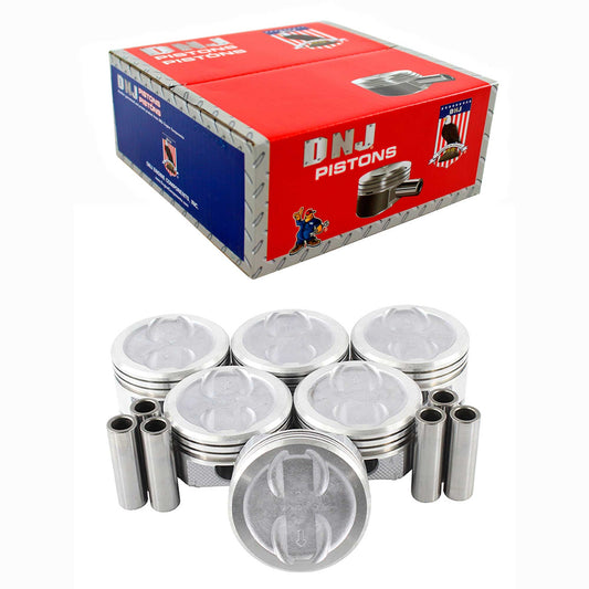 DNJ Piston Set 1987-1996 Chevrolet, GMC, Oldsmobile 4.3L (Oversizes Available)