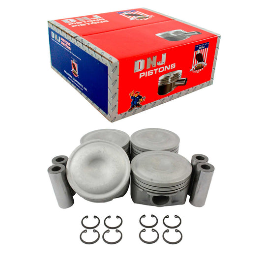 DNJ Piston Set 2003-2007 Chevrolet, Saab, Saturn 2.0L (Oversizes Available)