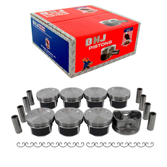 DNJ Piston Set 2003-2005 Chevrolet, GMC, Hummer 6.0L (Oversizes Available)